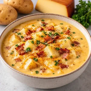 Easy Smoked Gouda Potato Soup – Creamy and Delicious