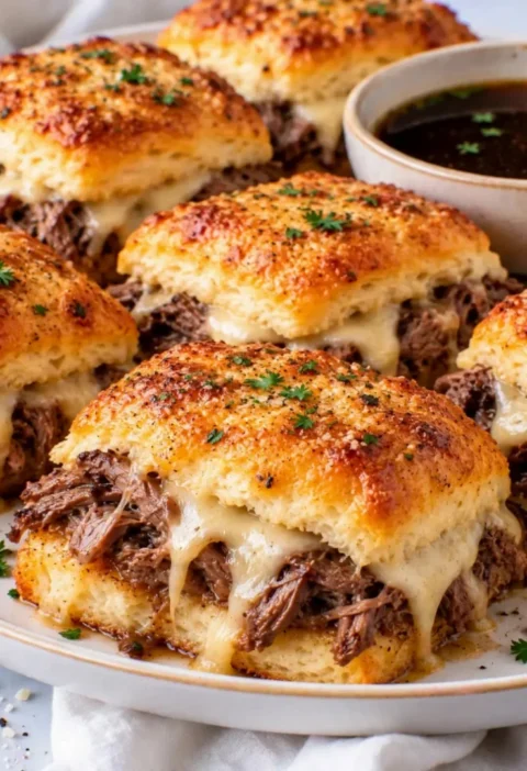 French Dip Biscuit Bombs