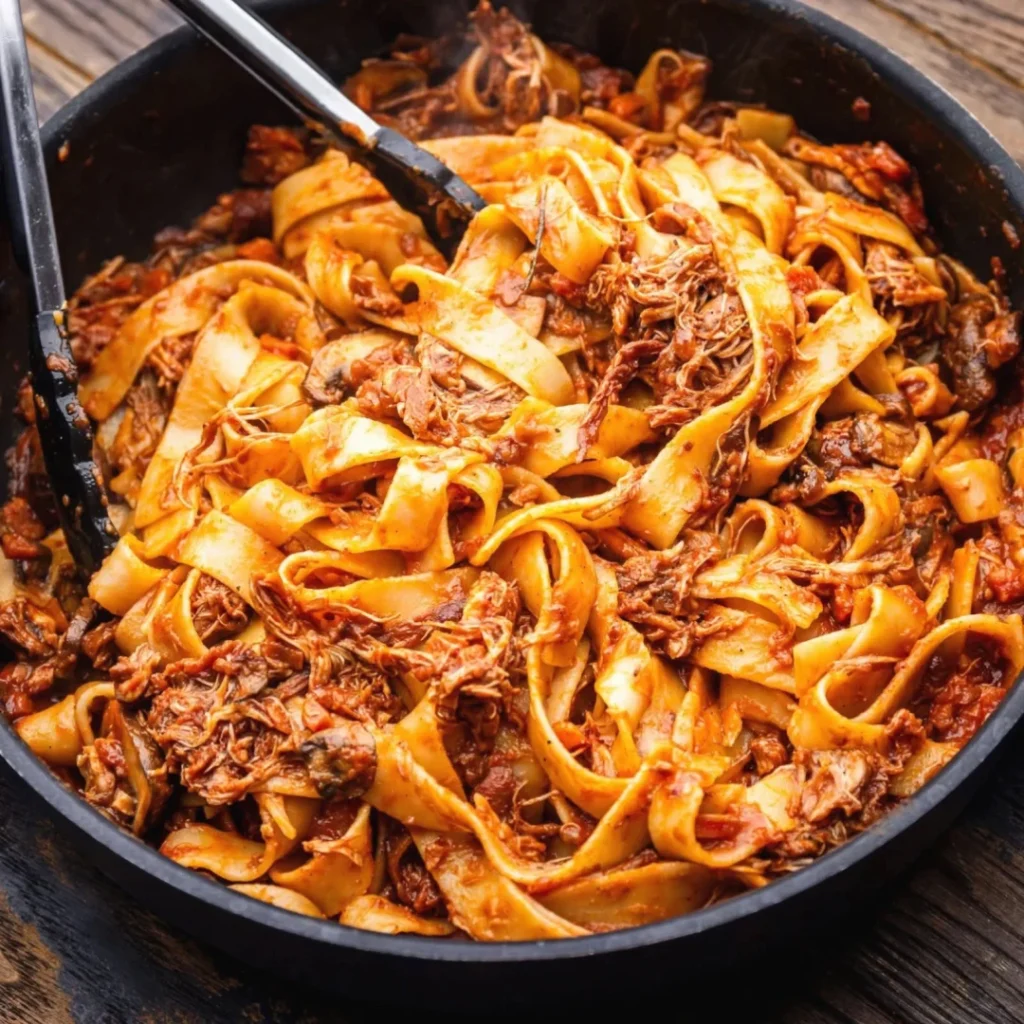 Hearty Chicken and Mushroom Ragu (Cozy Comfort Meal)