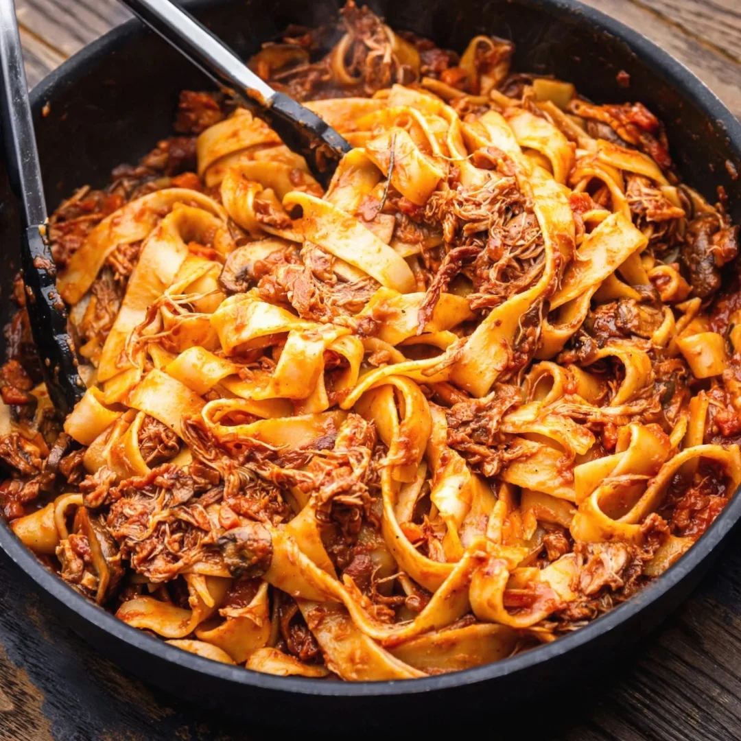 Hearty Chicken and Mushroom Ragu