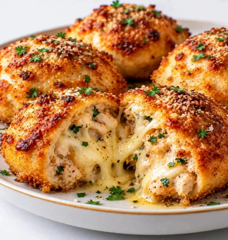 Parmesan Cloud Chicken Bombs