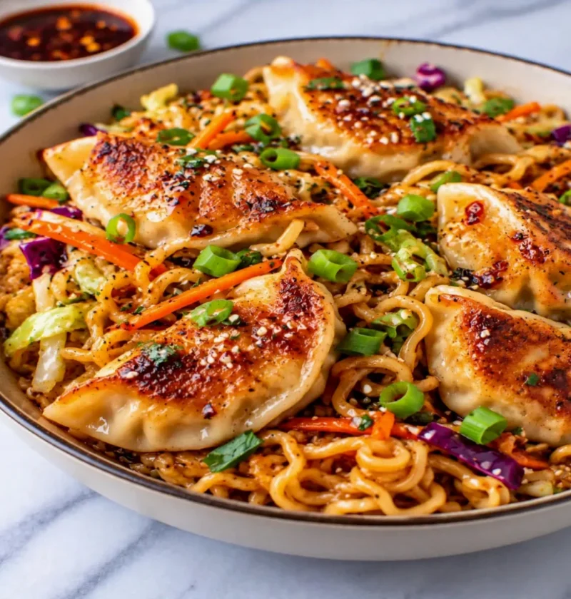 Potsticker Noodle Bowls