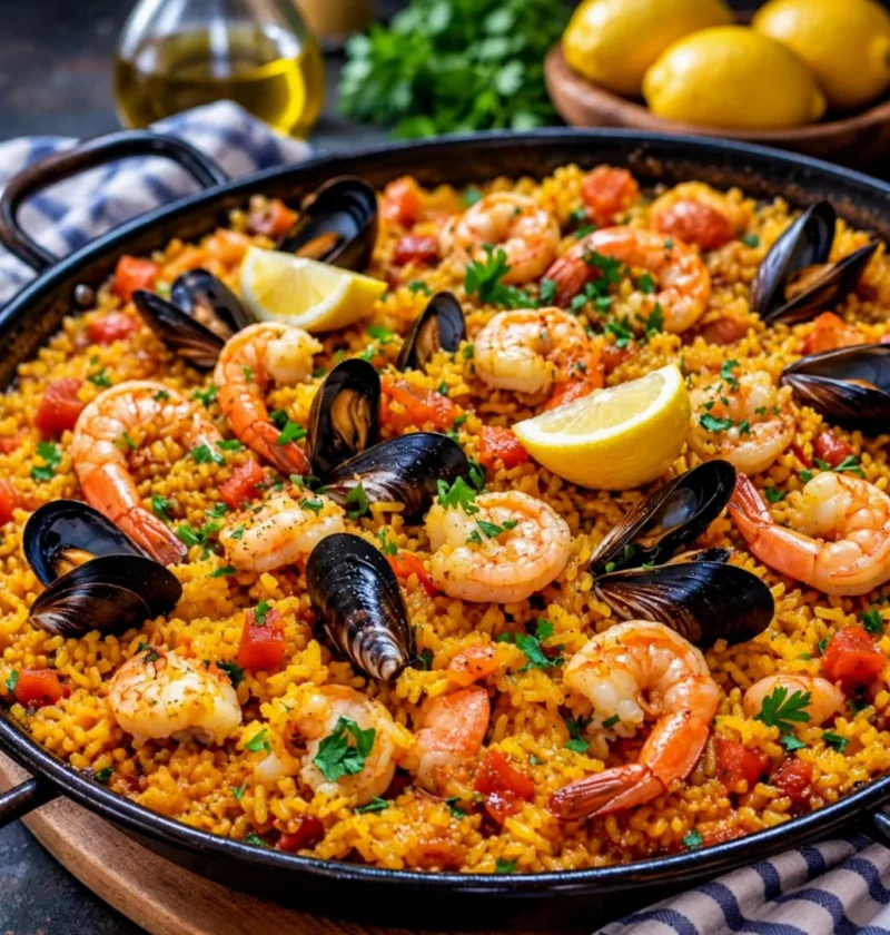 seafood paella