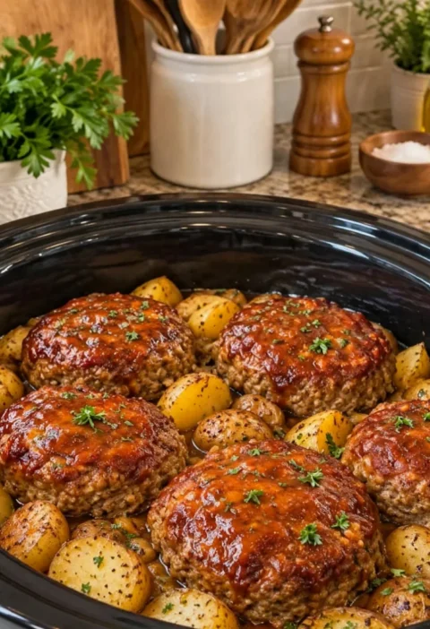 Slow cooker meat pies